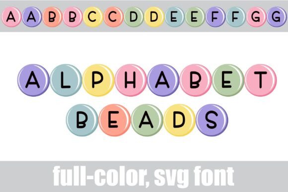Alphabet Beads: A Playful Twist on Modern Typography