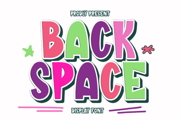 Back Space: The Font That Brings Casual Elegance to Your Designs