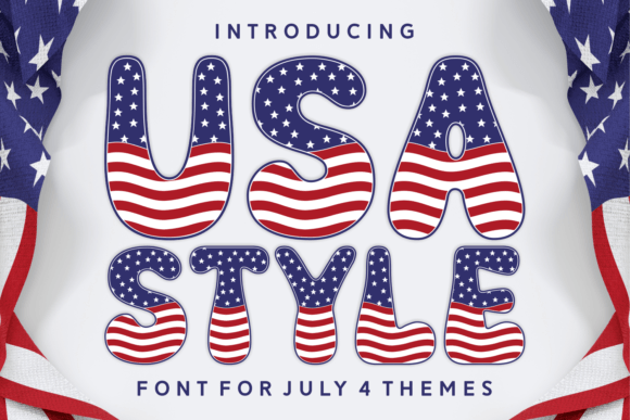 Celebrate Americana: How the USA Style Font Captures a Nation's Spirit