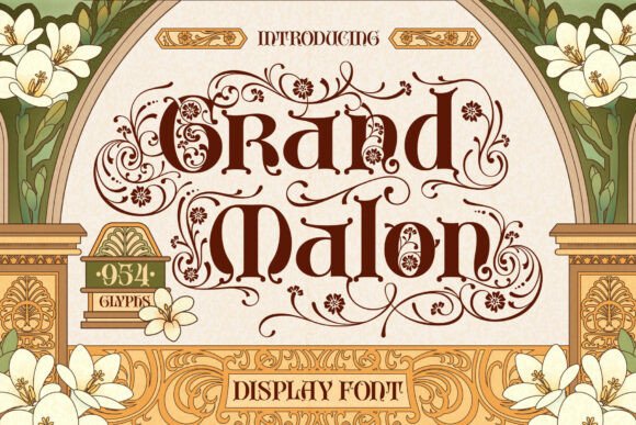 Grand Malon: A Gothic Font for Timeless Branding