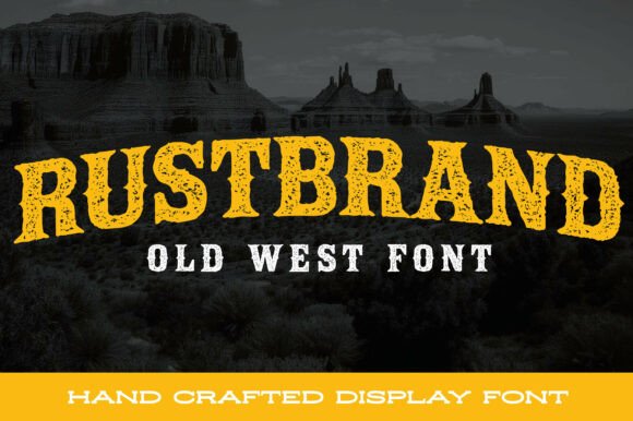 Rustbrand: The Font That Looks Like It Was Branded on Wood