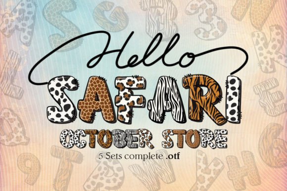 Safari Font: Capture the Wild Essence of the African Savannah