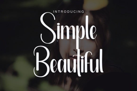 Simple Beautiful: Crafting Charm with a Handwritten Font