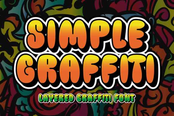 Simple Graffiti: A Bold Typeface for Urban Attitude