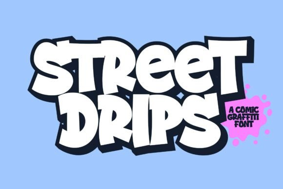 Street Drips: Where Urban Energy Meets Cartoon Charm