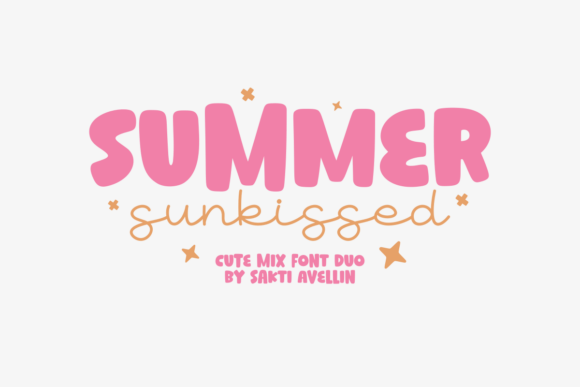 Summer Sunkissed: Your Go-To Font for Warm, Inviting Designs
